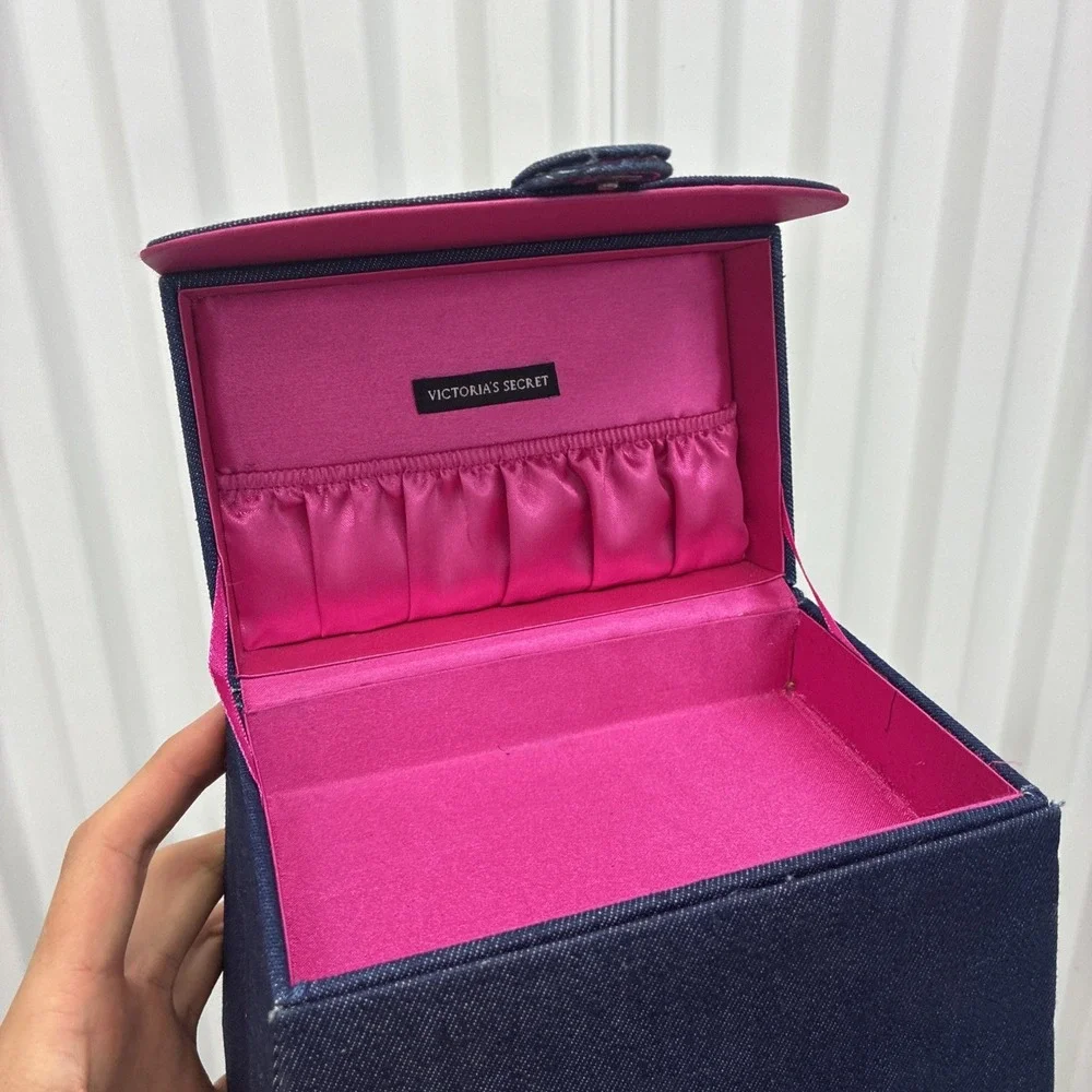 Victoria Secret Y2K Denim Jewelry Case 6